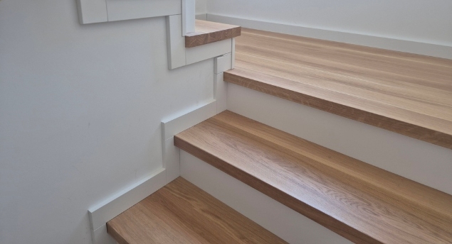 Rhabillage escalier parquet La Bassée